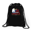 science bless america Drawstring Bags