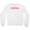 fighter breast cancer Crewneck Sweatshirt
