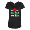 Love Rose Maternity Scoop Neck T-shirt