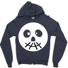face Zipper Hoodie