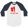 job well done batle royal gaming 3/4 Sleeve Shirt