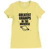 Greatest Gramps In The Universe Ladies Fitted T-Shirt