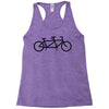 bike tandem Racerback Tank