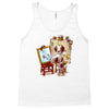 triple beagle portrait Tank Top