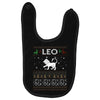 leo christmas ugly sweater Baby Bibs