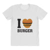 i love burger All Over Women's T-shirt
