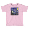 tardis starry night Toddler T-shirt