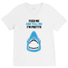 Feed Me and Tell Me I'm Pretty Baby Boy V-Neck Tee