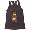 pirate bear Racerback Tank