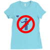 no selfie sticks girls Ladies Fitted T-Shirt