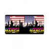 2018 Women's March On New York City License Plate