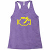 check engine light Racerback Tank