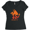 mega fire Women's Triblend Scoop T-shirt