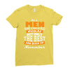 all men are created equal but only the best are born in november Ladies Fitted T-Shirt