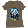 pop tardis Ladies Fitted T-Shirt