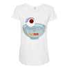 medama oyaji manga Maternity Scoop Neck T-shirt