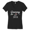 Grammy  est.2018. Women's V-Neck T-Shirt