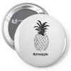 Pineapple Pin-back button