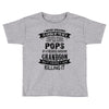 Super Cool Pops Of A Freaking Awesome Grandson Toddler T-shirt