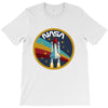 Nasa  Blue White Yellow Color T-Shirt
