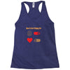 How To Live A Happy Life Racerback Tank