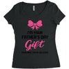 I'm Your Father's Day Gift Mom Says You're Welcome Baby Girl Women's Triblend Scoop T-shirt