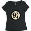 Harry Potter Plataforma Women's Triblend Scoop T-shirt