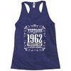 vintage made in 1962 perfectly aged a living legend Racerback Tank