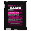 quens are born in march iPad 3 and 4 Case