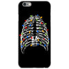 skeleton christmas tree iPhone 6/6s Case