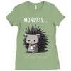 mondays (2) Ladies Fitted T-Shirt