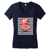 oh my god pig Women's V-Neck T-Shirt