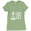 scarecrow boat Ladies Fitted T-Shirt