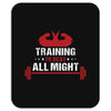 Training to beat All Might Mousepad