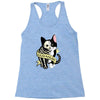 schrodinger cat tattoo Racerback Tank