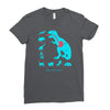 t rex diet Ladies Fitted T-Shirt