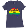 Vote Yes-Australia Marriage Equality Ladies Fitted T-Shirt