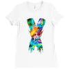 jake paul x colorful Ladies Fitted T-Shirt