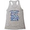 i have two tıtles aunt and dogmom an i rock them both flowers Racerback Tank