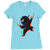 he&rsquo;s coming to get you Ladies Fitted T-Shirt
