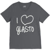 i love glasto (2) V-Neck Tee