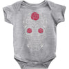 rose sugar skull Baby Onesie