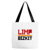 limp bizkit black logo Tote Bags