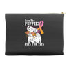 save the puppies Accessory Pouches
