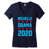 michelle obama 2020 Women's V-Neck T-Shirt