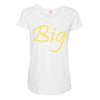 big Maternity Scoop Neck T-shirt