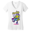 diet zombie pop Women's V-Neck T-Shirt