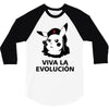 viva la evolucion 3/4 Sleeve Shirt