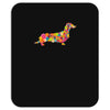 dachshund flower 2 Mousepad