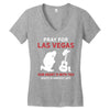 Pray for Las Vegas, Route 91 Harvest 2017 Women's V-Neck T-Shirt